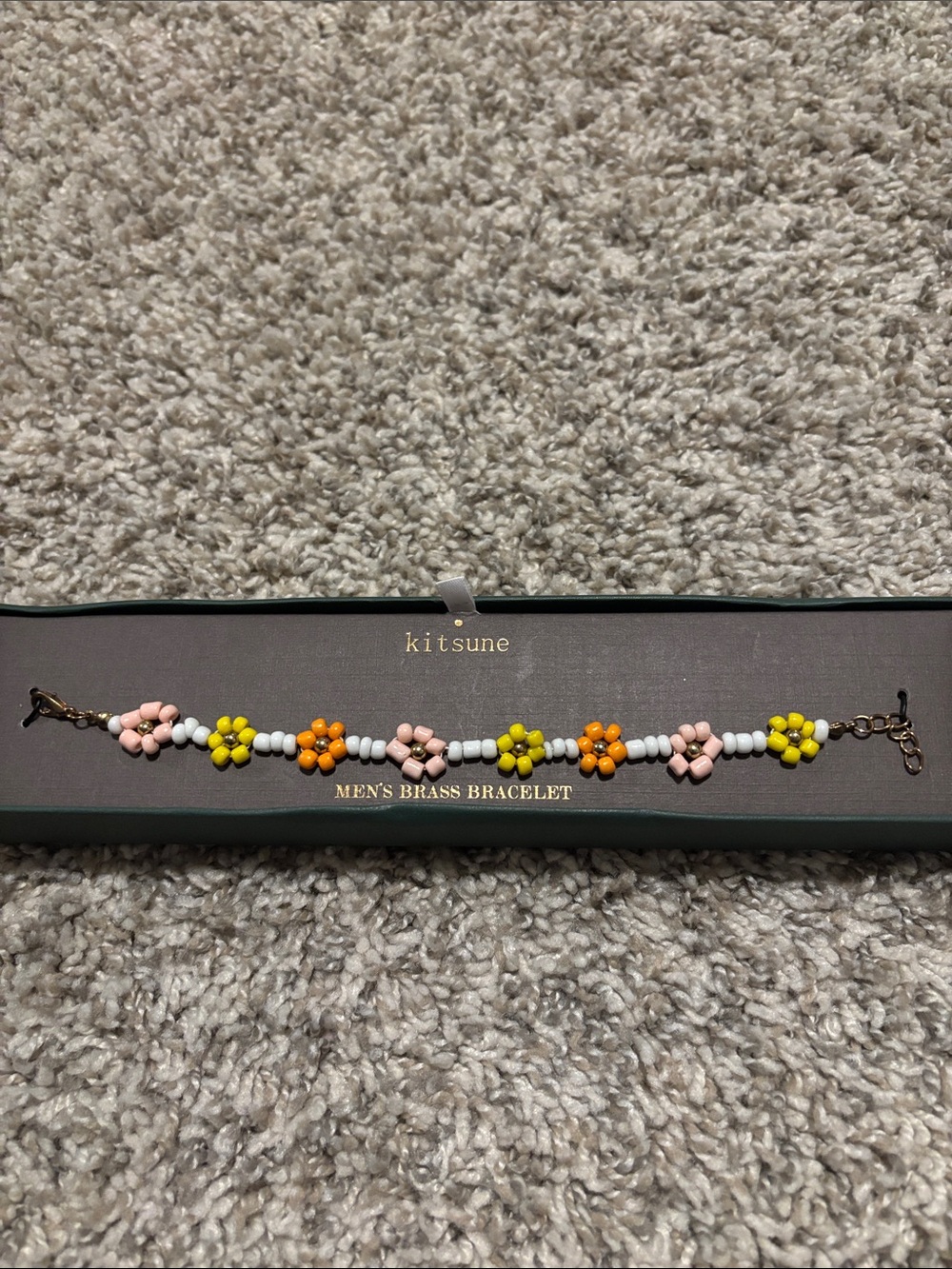 NWT Kitsune Floral Bracelet